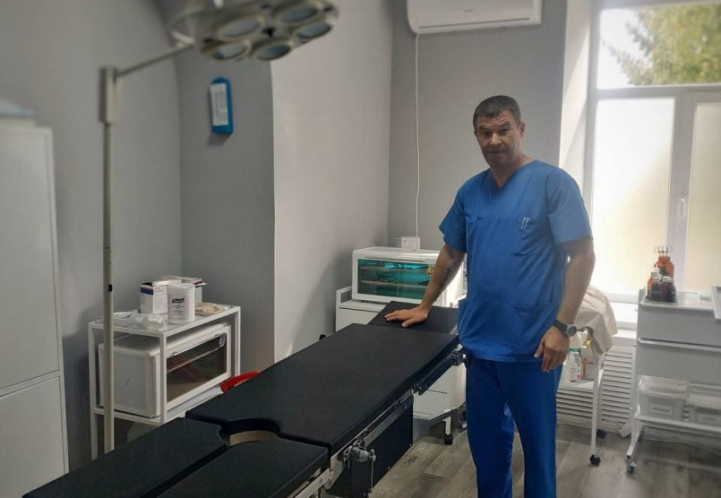 Вітаємо госпіталь у Рівному з оновленням в операційній